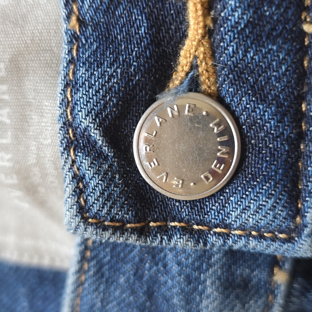 Everlane, The 90's Way-High Jean, Blue, EUC, Women's 28 Long - Picture 5 of 16